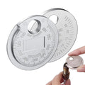Spark Gap Gauge for Motorcycles (Clear Engraved Scale)