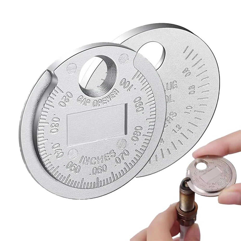 Spark Gap Gauge for Motorcycles (Clear Engraved Scale)