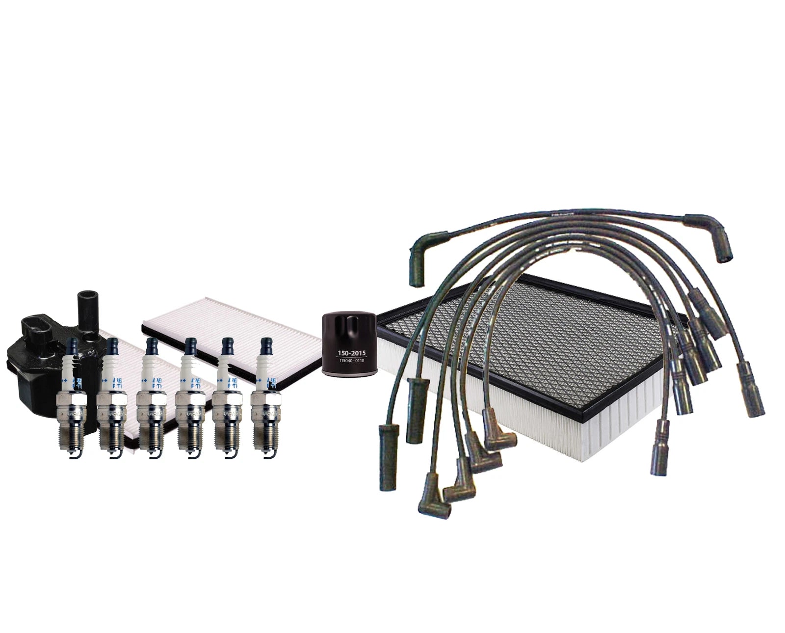 Denso 6 Double Platinum Spark Plug Wire Set for Chevy GMC V6