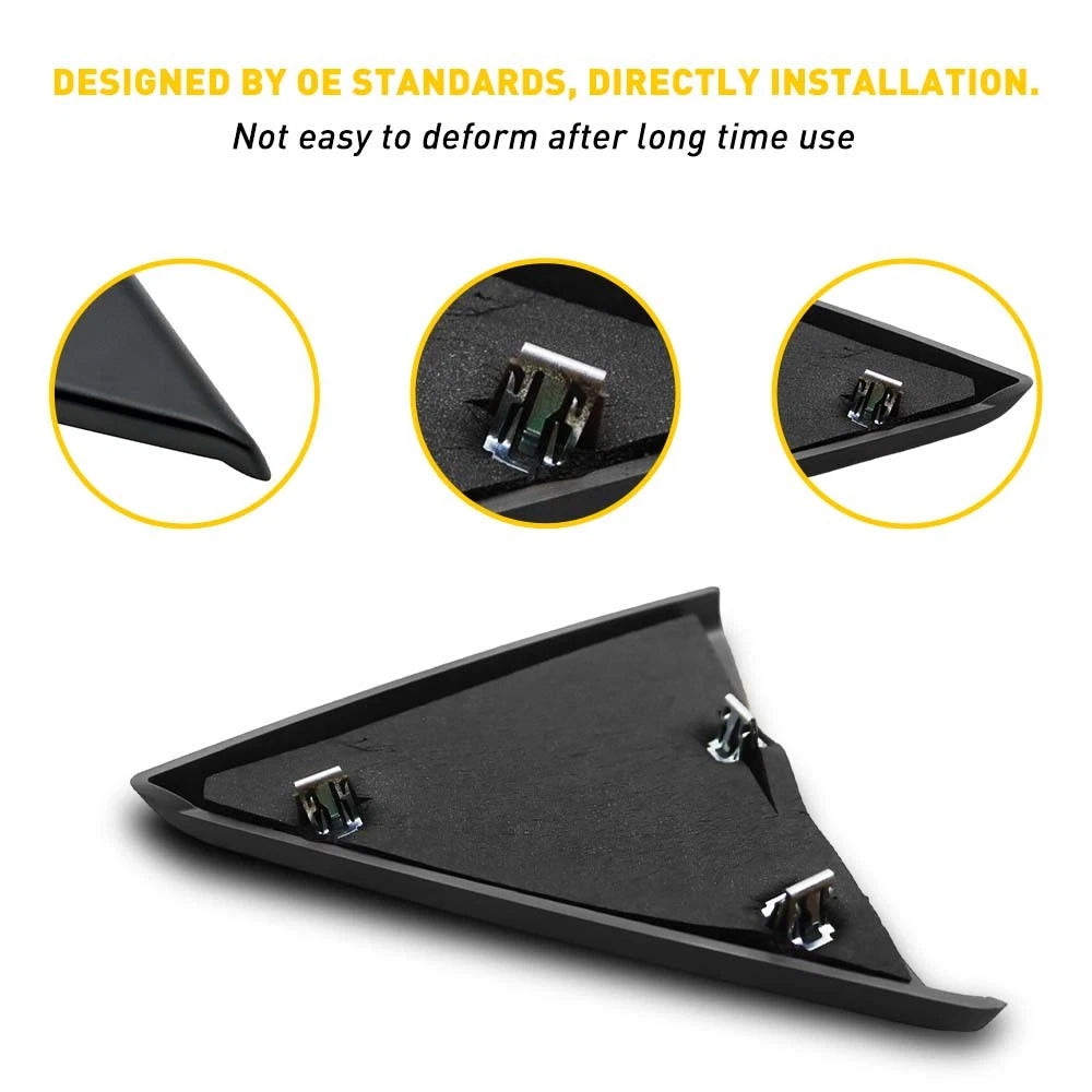 Front Door Upper Trim Panel Set for Chevrolet Silverado GMC Sierra