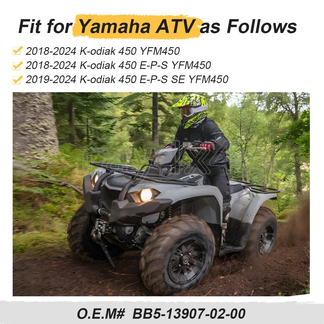 Fuel Pump Assembly for Yamaha Kodiak 450 (2018–2023) BB5-13907-00-00