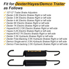 2X Trailer Brake Adjuster Springs for Dexter/Hayes/Demco Trailer (10"/12")