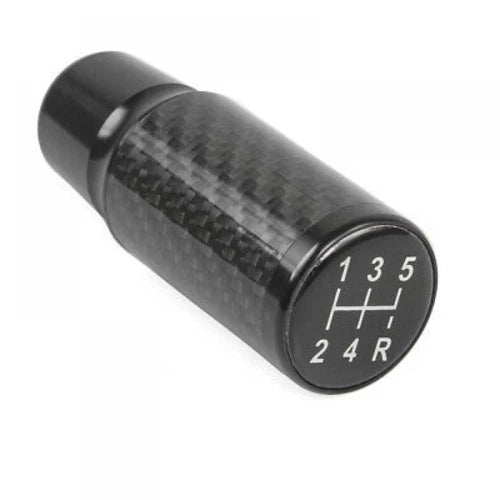 Carbon Fiber 5 Speed Manual Gear Shift Knob for Universal Applications