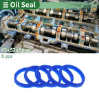 Set of 5 Oil Seal Rotary Shaft Seal 45x52x8mm for Various Models 