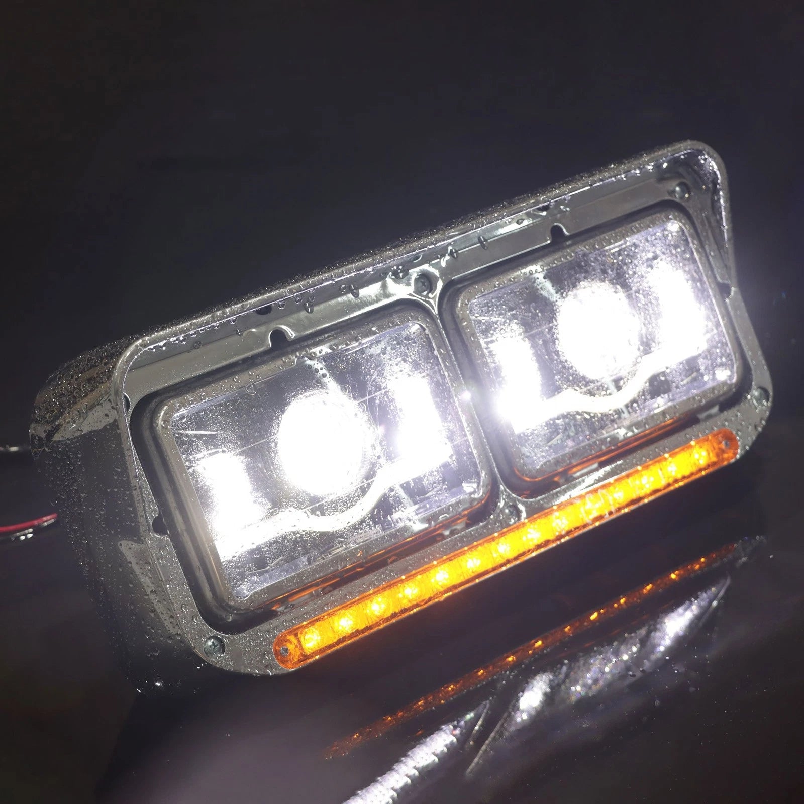 LED Projector Headlights for Kenworth W900 & Western Star 4800 (1981–2019)