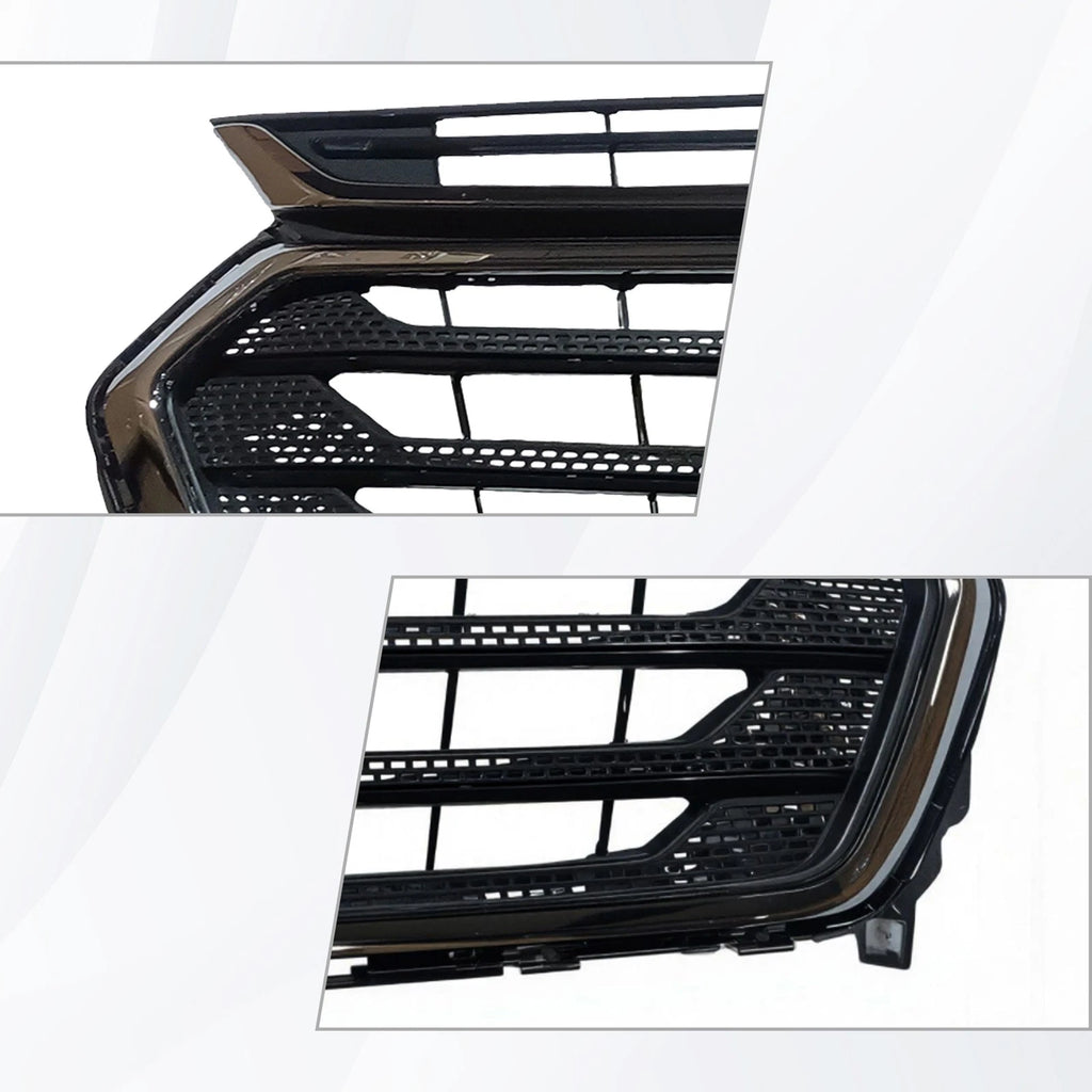 Black Front Bumper Upper Grille for Chevrolet Traverse (2018-2021)