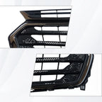 Black Front Bumper Upper Grille for Chevrolet Traverse (2018-2021)