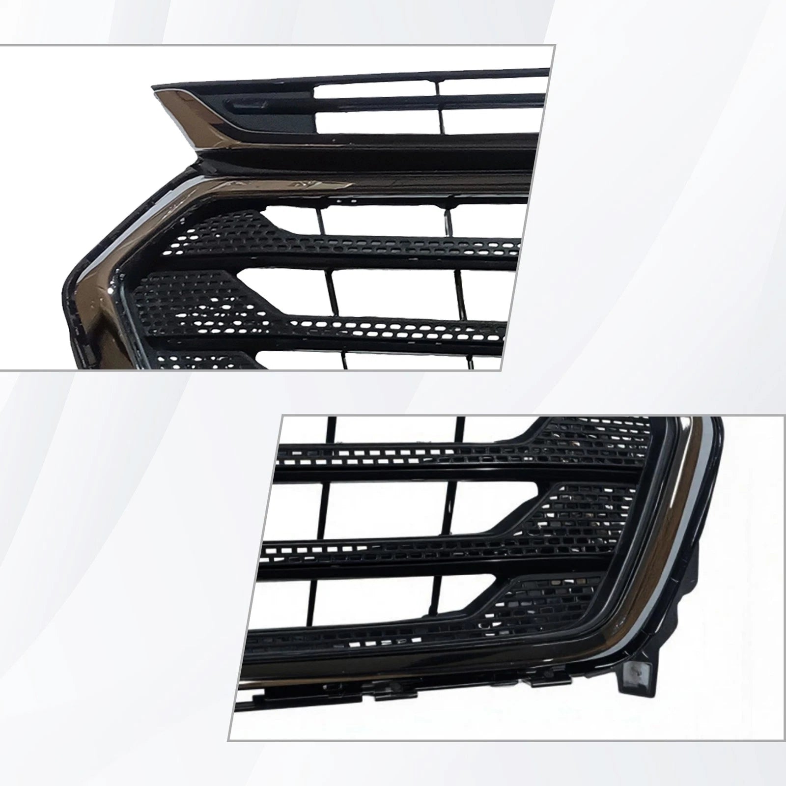 Black Front Bumper Upper Grille for Chevrolet Traverse (2018-2021)