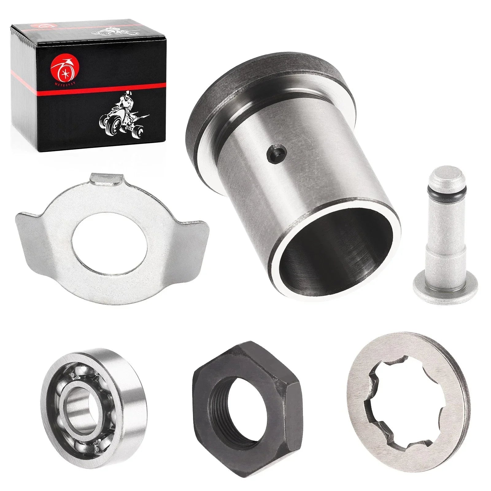 Front Sprocket Lock Nut Washer Kit for Yamaha MOTO-4