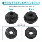 2pcs Rubber Lower Radiator Mount Insulator for Hyundai Accent (2012–2017)