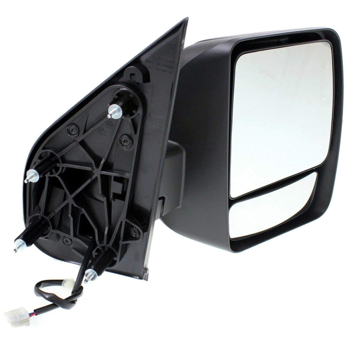 Power Mirror Set for Nissan NV2500 (2012–2016) Manual Folding Textured Black