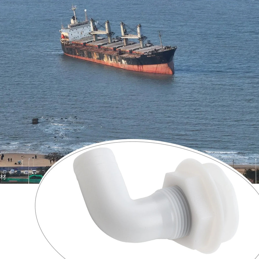 90 Degree Nylon Elbow Fitting for Boats (Water Management)