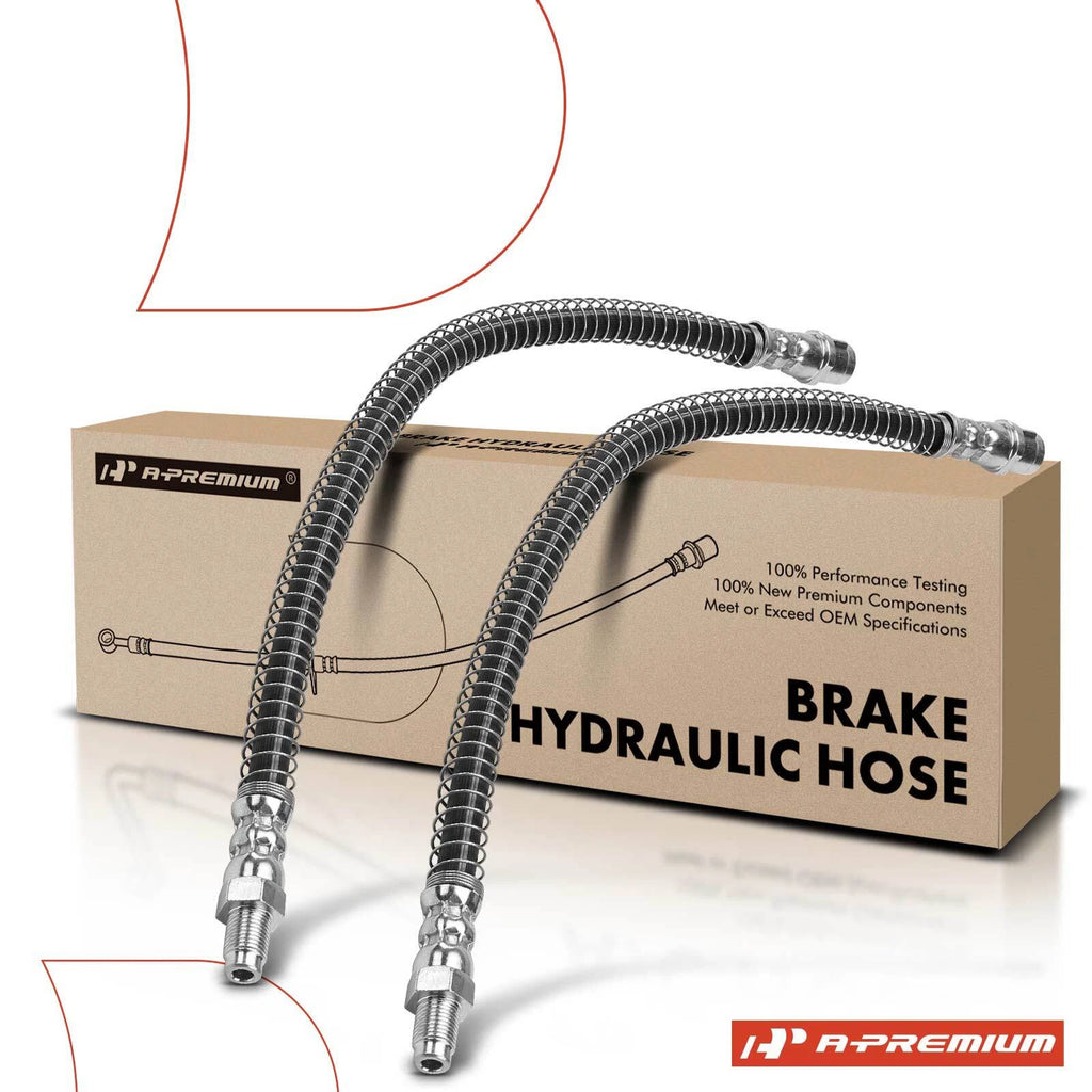 2X Rear Brake Hydraulic Hose for Mercedes-Benz S450 S560 (2008–2011, 2018–2019)