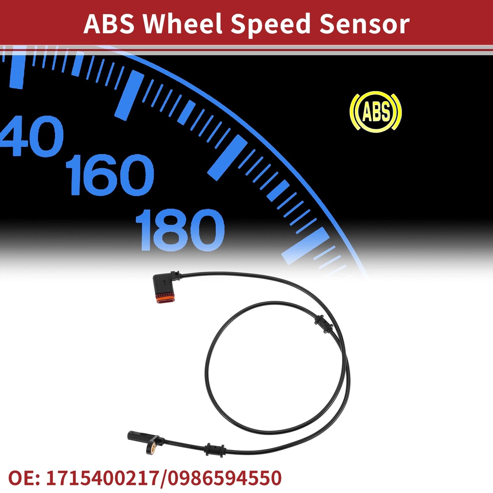 ABS Wheel Speed Sensor No. 1715400217 for Mercedes-Benz SLK55 (2005–2009)