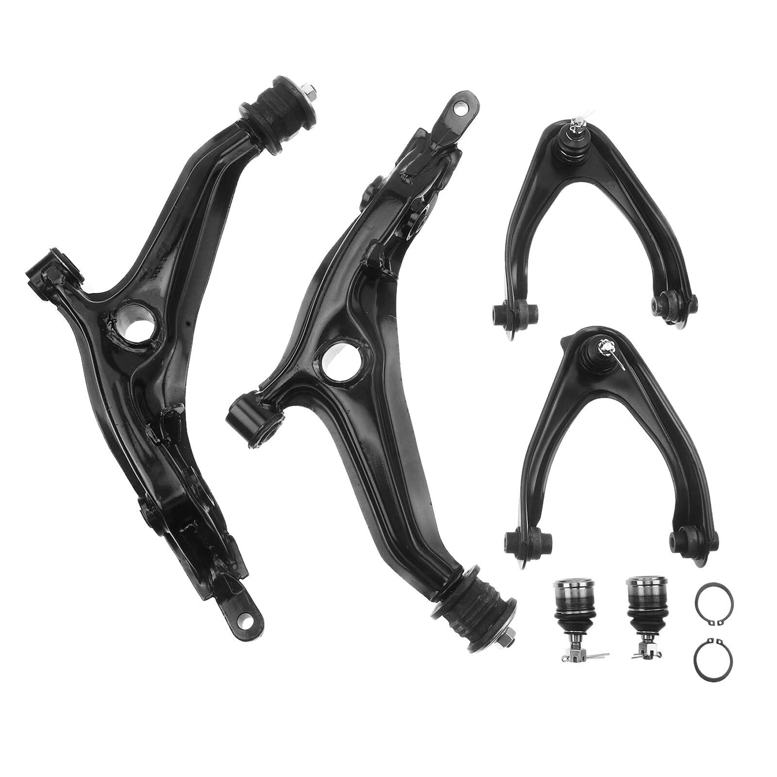 6X Front Lower & Upper Control Arm Ball Joints for Honda CR-V (1997-2001)