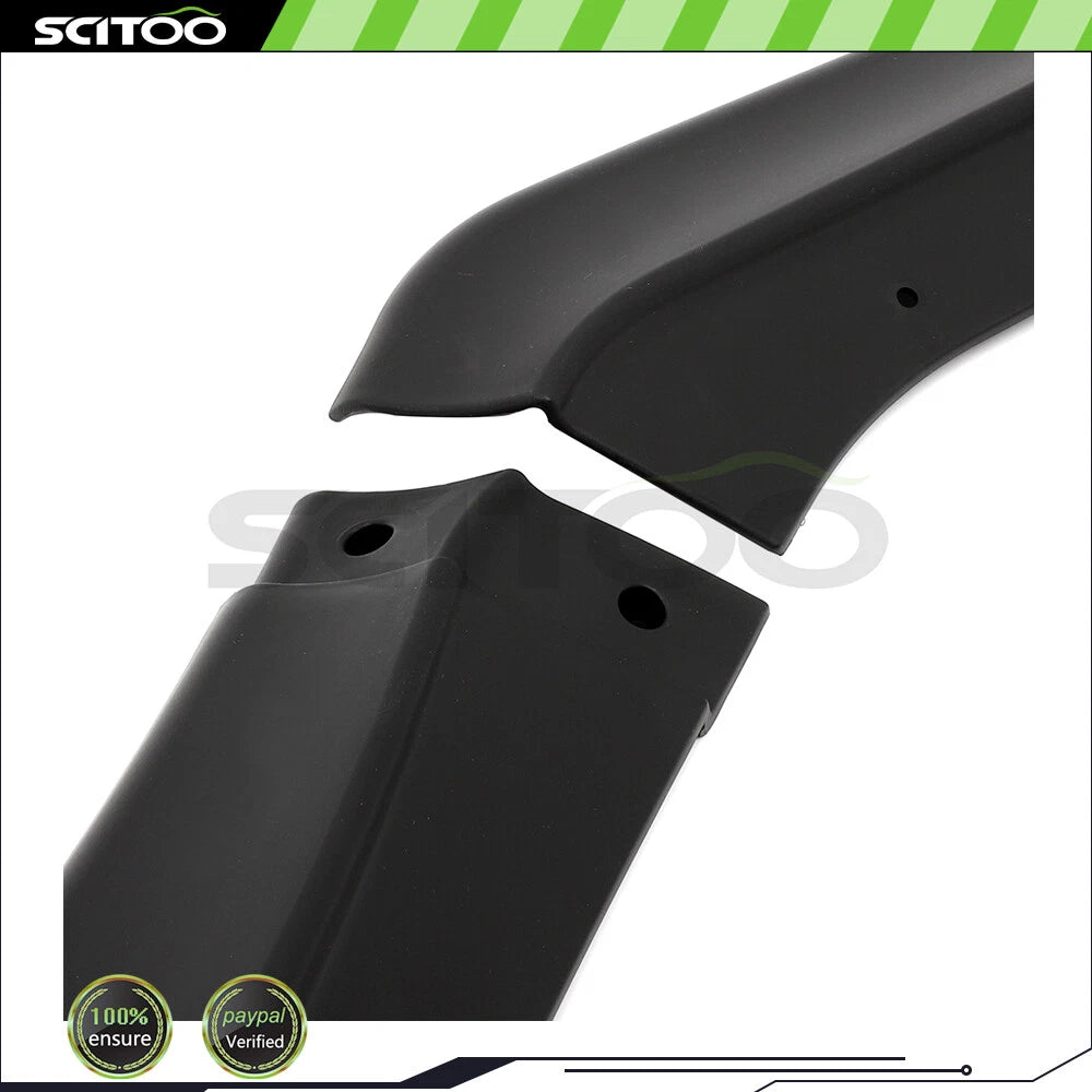 Matte Black Front Bumper Lip for Honda Civic Sedan (2013–2015)