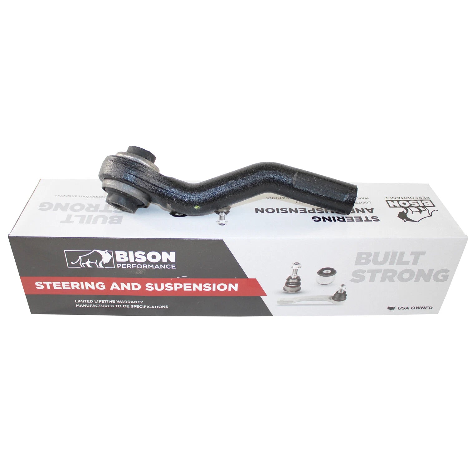 Rear Outer Tie Rod End for Buick Chevy Pontiac Saturn AWD (Bison Performance)