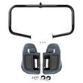 Lower Vented Fairings for Harley Touring 2014-2023 Gunship Gray