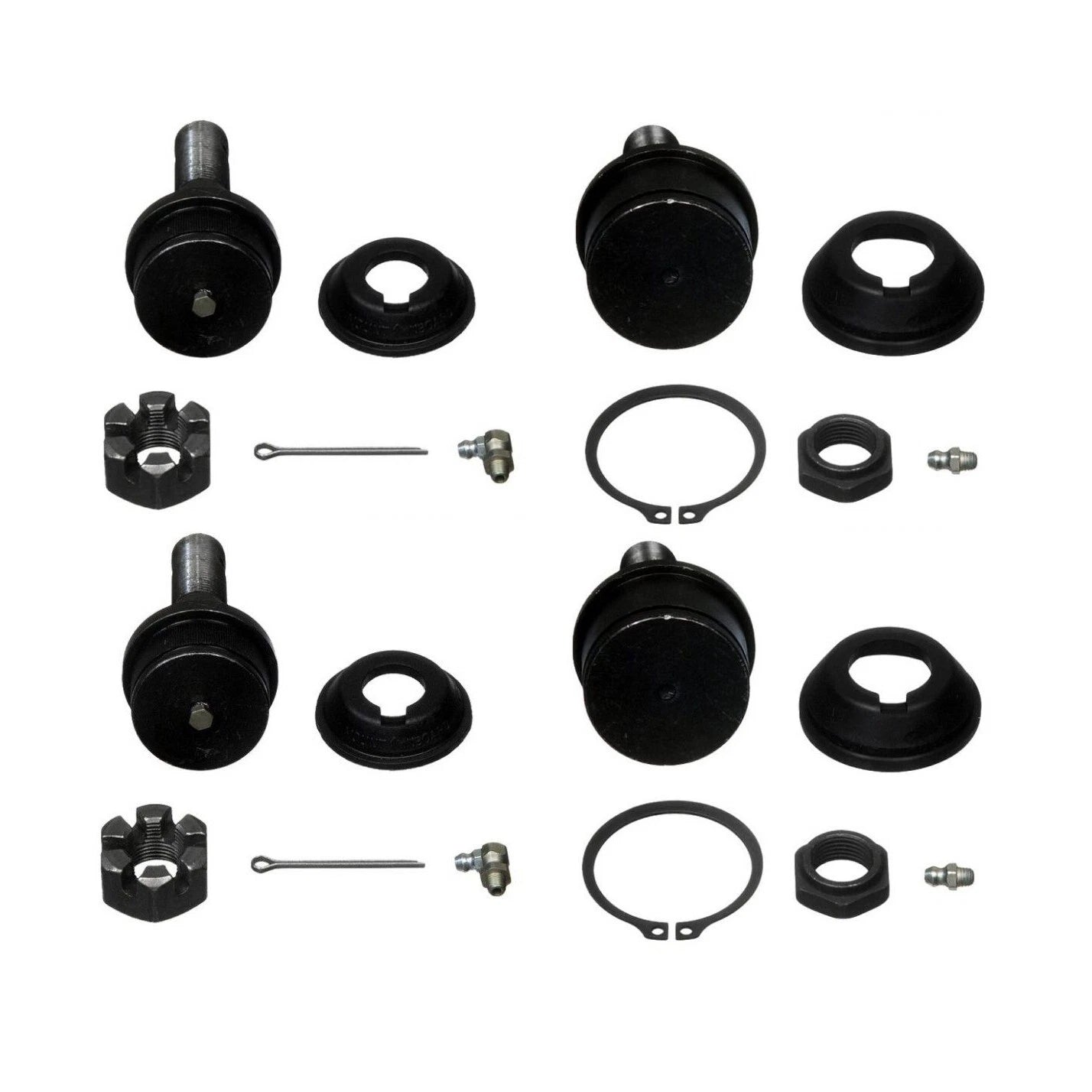 Moog Front Upper & Lower Suspension Ball Joints Kit for Ford F-250 F-350 (4WD)