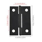 6Pc Mini Hinge for Dollhouse Jewelry Chest Craft Cabinet (45x31mm)