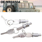Door Lock Barrel Set for 2002 Land Rover Defender 90 110 130 (2002)