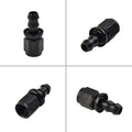 6AN AN6 Female to 3/8" Straight Push On Barb Hose Adapter Fitting for Universal