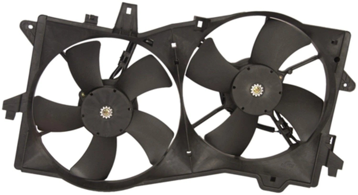 Dual Radiator and Condenser Fan Assembly for Mazda MPV (2000–2006)