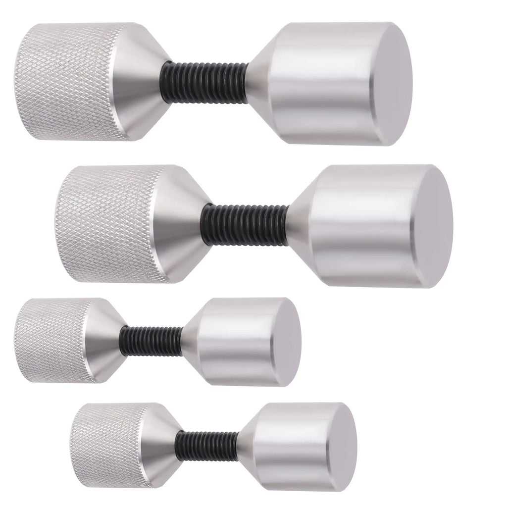 Set of 4 Flange Two Hole Pins Stainless Steel 1-1/8'' & 1-5/8'' Diameter