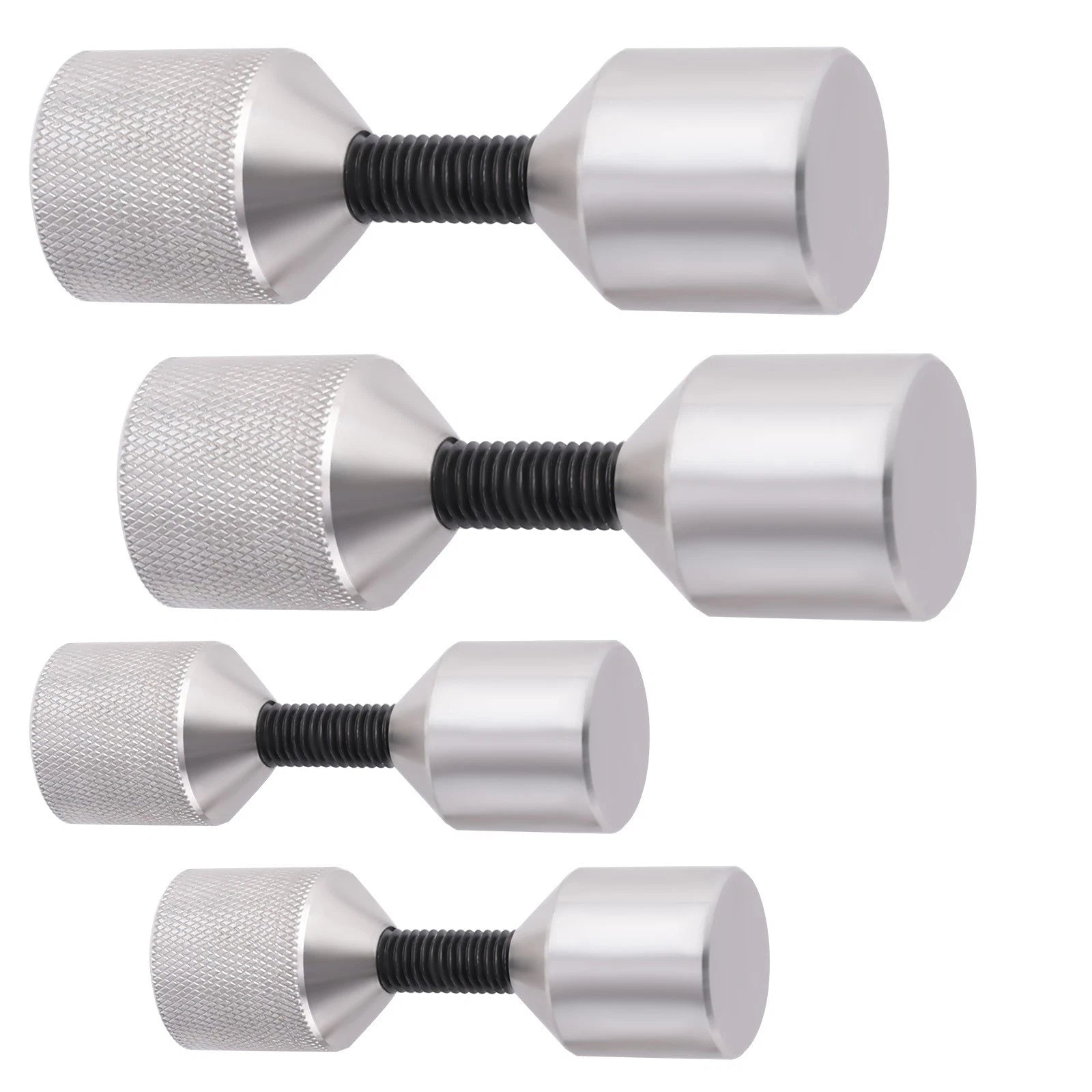 Set of 4 Flange Two Hole Pins Stainless Steel 1-1/8'' & 1-5/8'' Diameter