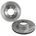 2 x Front Brake Rotors + Pads for Toyota Prado GRJ150R (2009–2018)