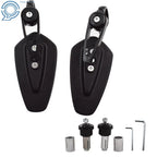 7/8" Handle Bar End Rearview Side Mirrors for Yamaha Honda (Universal)