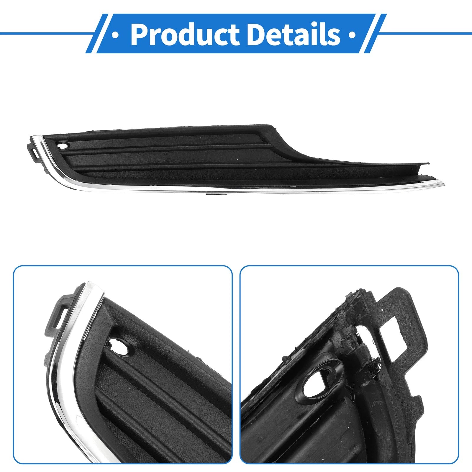 1 Pc Fog Light Grill for Volkswagen Golf (2013–2017) No. 5G0853666