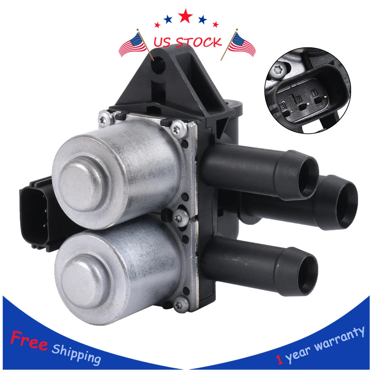 Heater Control Valve for Jaguar S-Type, Lincoln LS, Ford Thunderbird 