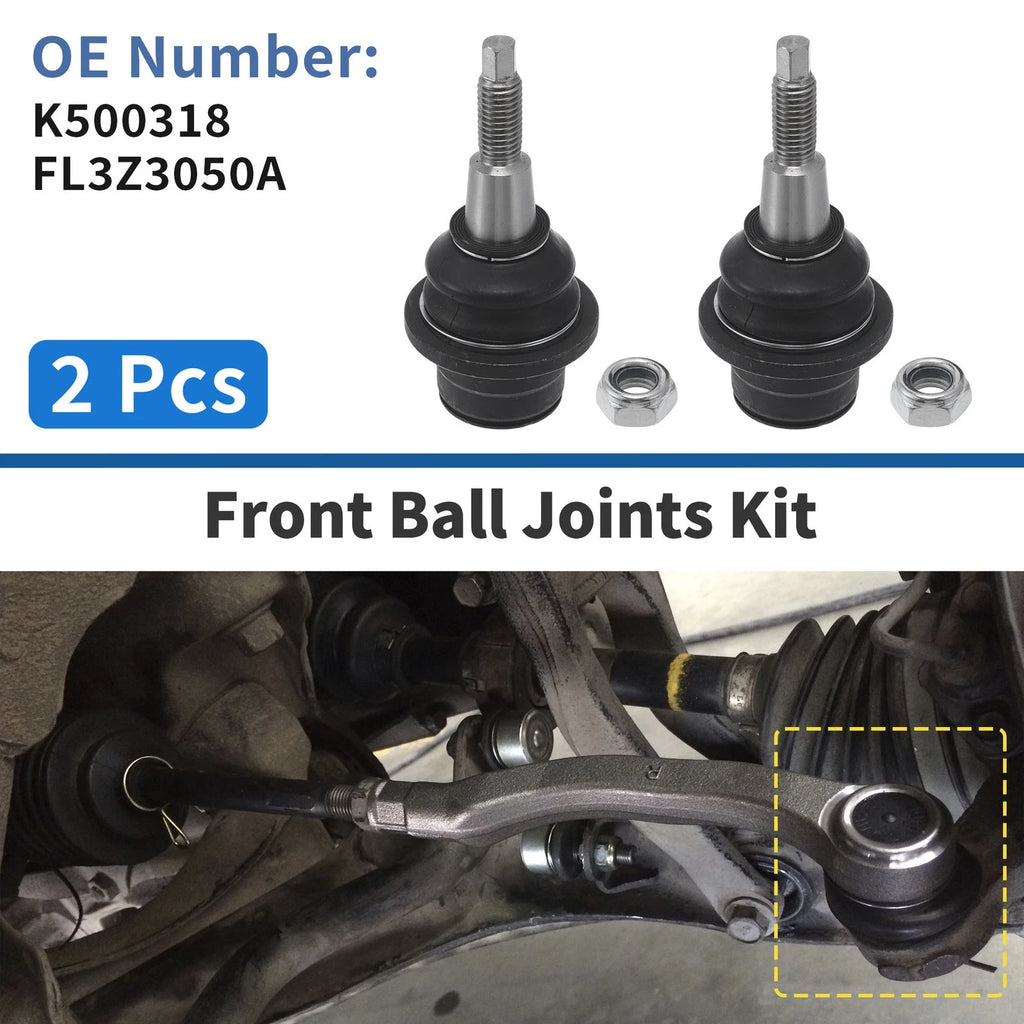 2X Front Lower Ball Joints for Ford F-150 (2015–2020) K500318/FL3Z3050A