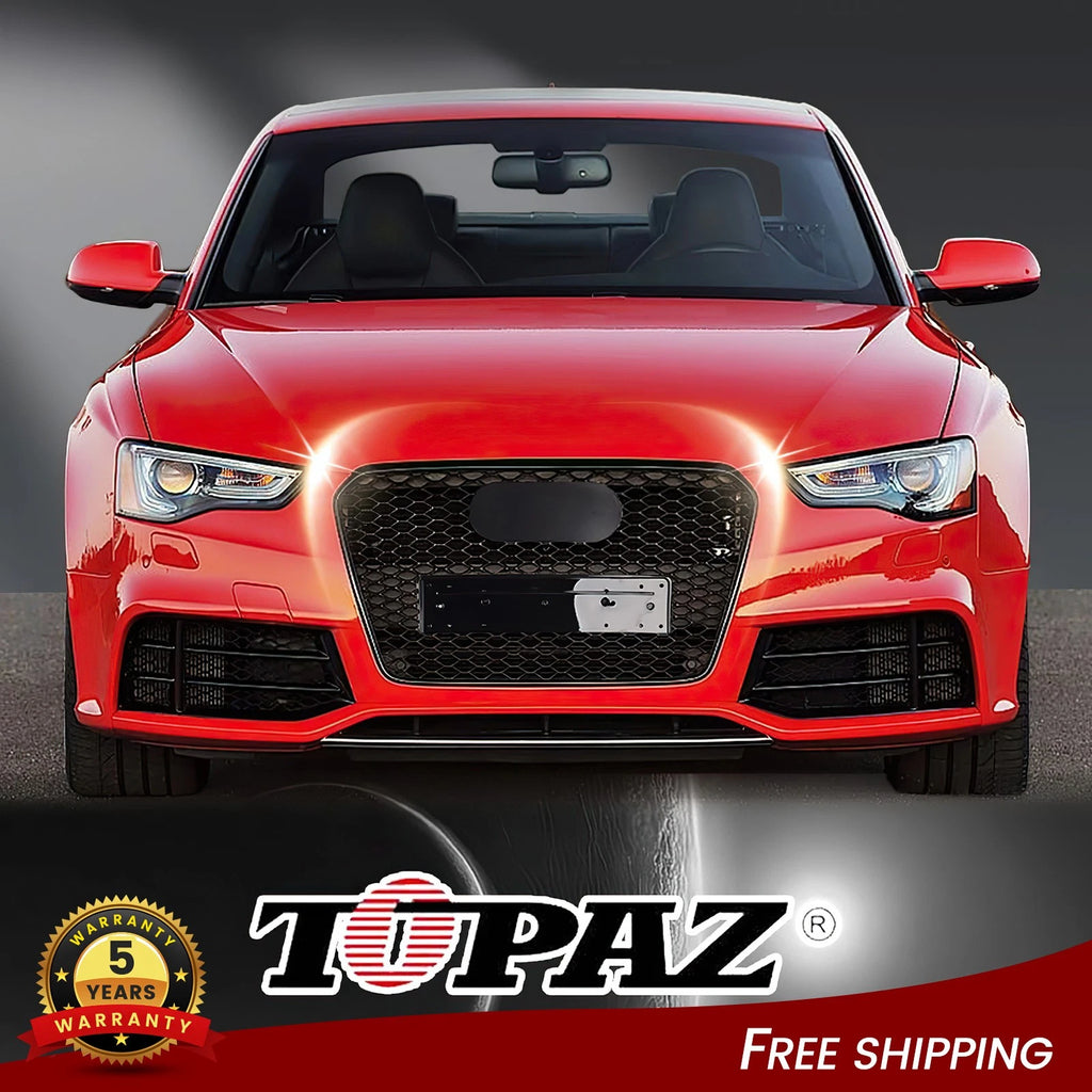 Honeycomb Grille for Audi A5/S5 B8 (2008–2012) Black RS5 Style