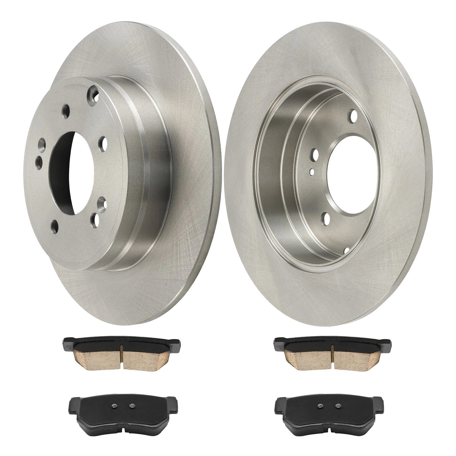 Rear Brakes Kit for 2006–2008 Hyundai Sonata 3.3L V6 Ceramic Pads Rotors