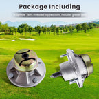 2X Spindle Assembly W/Bolt for John Deere (Am144377 Am124498 Am131680 Am135349)
