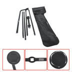 5 Piece Spare Tire Lug Wrench Tool Kit for Dodge Ram 2500 3500 (2007–2015)