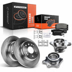 Rear Disc Brake Rotor & Pad Set for Honda Element (2003–2011)