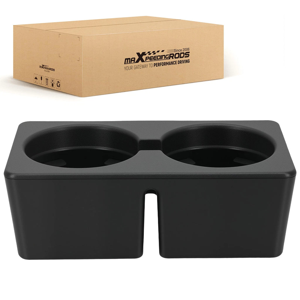 Black Center Console Cup Holder for Silverado 1500 (2007–2013)