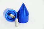 Spike Bar Ends Weights Sliders Blue for Kawasaki ZX6R-636 ZX14 ZX900 Ninja 500R