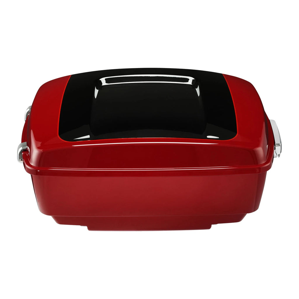King Trunk for Harley Touring Road Glide (2014–2026) Billiard Red/Vivid Black