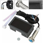 LED RPM Speed Meter + Sensor for Motor Monitoring (Compact, Efficient)