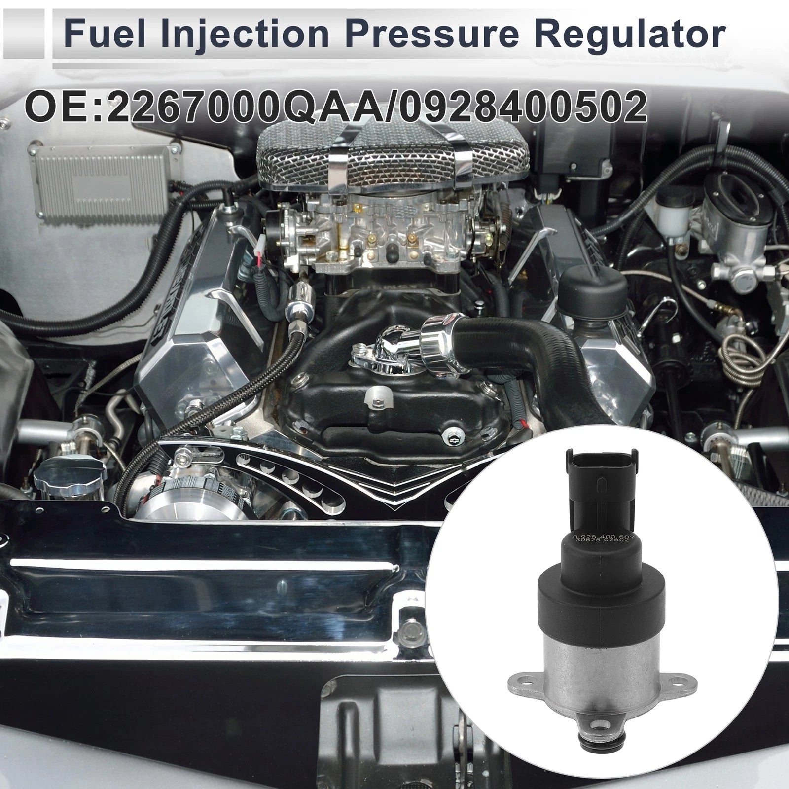 Fuel Pressure Regulator for Nissan Interstar (2006–2011) No. 2267000QAA Metal
