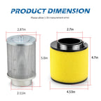Air Filter & Cage Holder for Honda Rancher 400 TRX400 (2004–2007) 17211-HN7-000