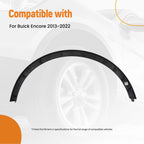 Driver Front Left Fender Trim for Buick Encore (2013–2022) 95275468 Black