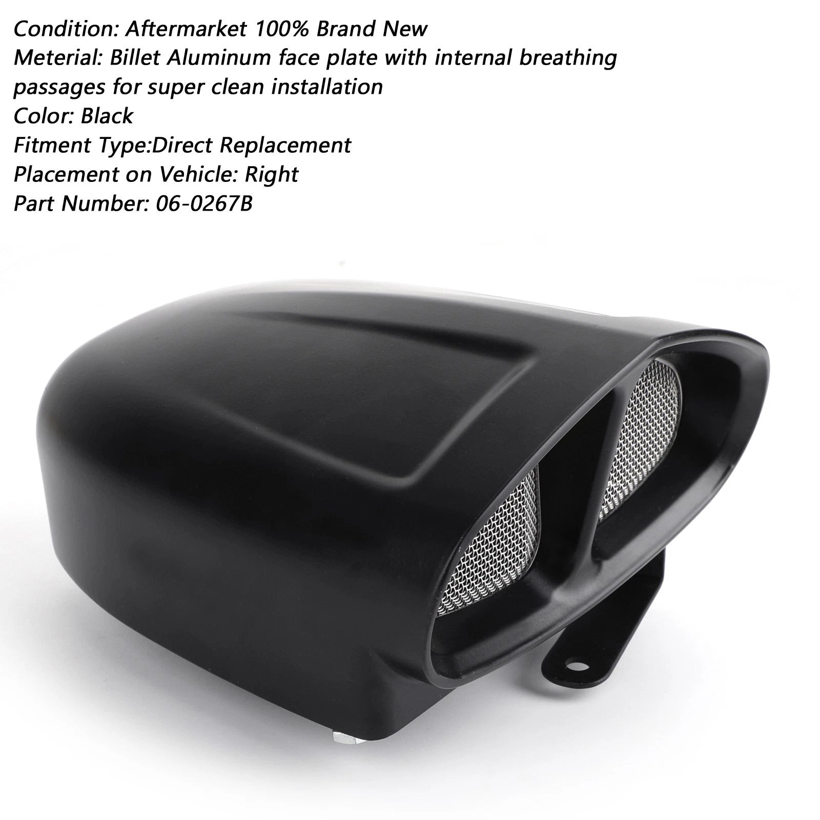 Air Intake Cleaner System for Yamaha XVS950C Bolt/R-Spec (2014–2019) 06-0267B