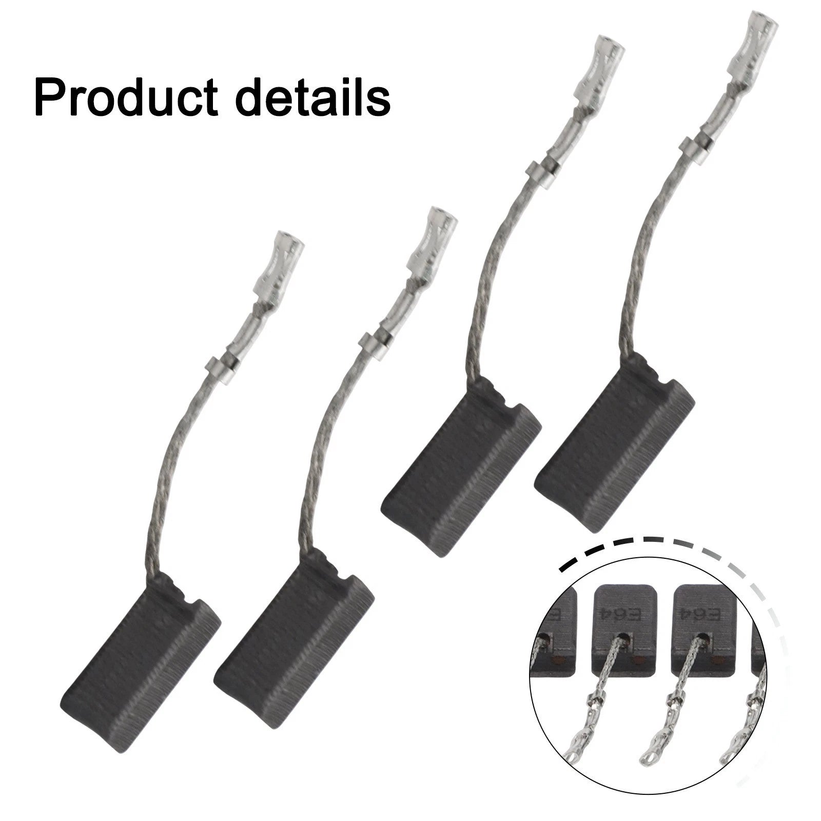 Optimal Carbon Brush with Wire and Spring for GWS12 125S/GWS12 150S