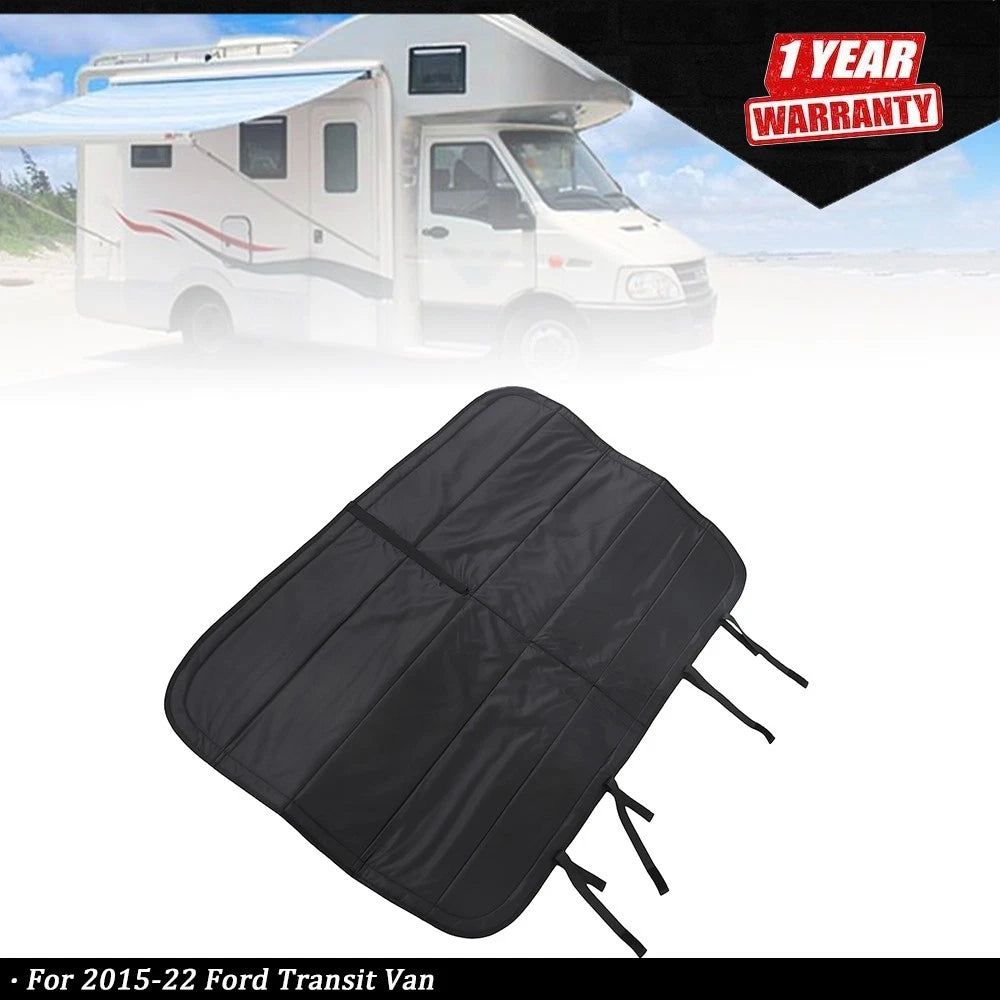 Sliding Door Window Cover for Ford Transit Van (2015–2022) - UV Protection
