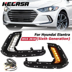 LED Fog Lights for Hyundai Elantra (2016–2018)